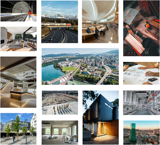 Die Bauwirtschaft als Collage.