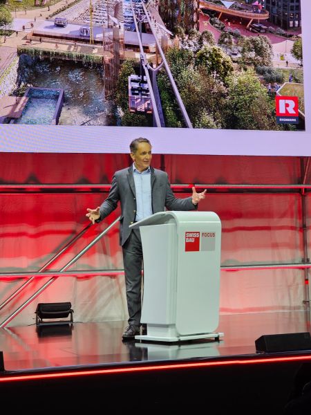 Hubert Rhomberg Referat Eröffnungsfeier