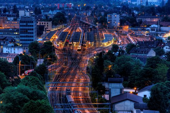 Infrastruktur Bahngleise