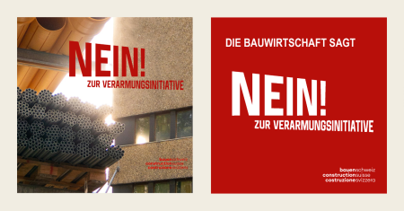 Die Bauwirtschaft sagt NEIN zur Umweltverantwortungsinitiative