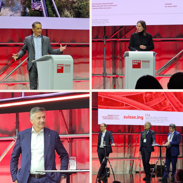 Bauenschweiz lädt zur Swissbau ein!